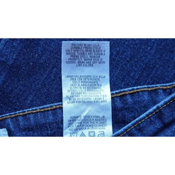 Signature by Levi Strauss Jeans Womens Size 8 Misses Medium At Waist Boot Cut St - Picture 12 of 12